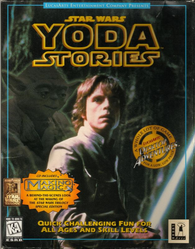 Front Cover for Star Wars: Yoda Stories (Windows)