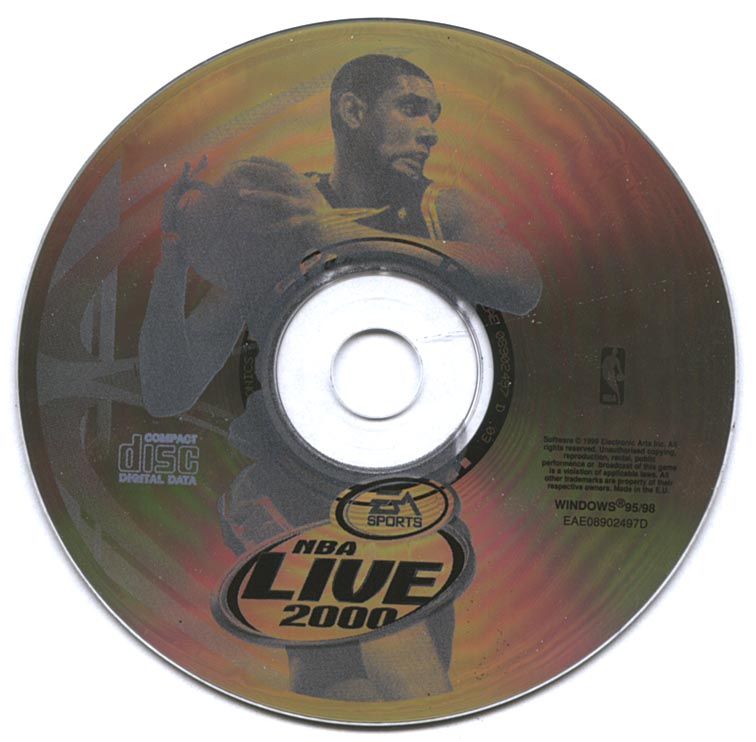 Media for NBA Live 2000 (Windows)