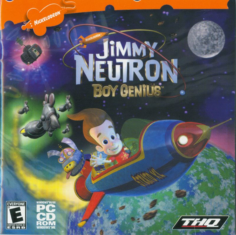 Front Cover for Jimmy Neutron: Boy Genius (Windows) (Jewel Case Budget Release)