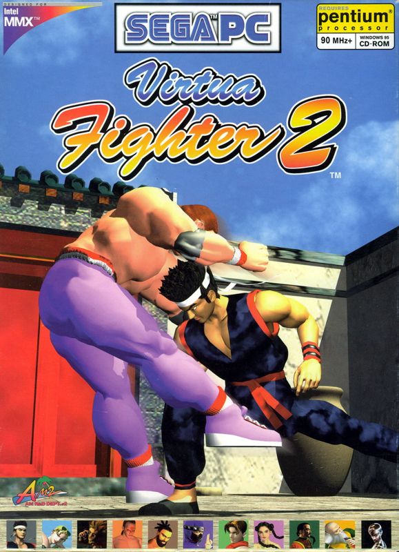 Front Cover for Virtua Fighter 2 (Windows)