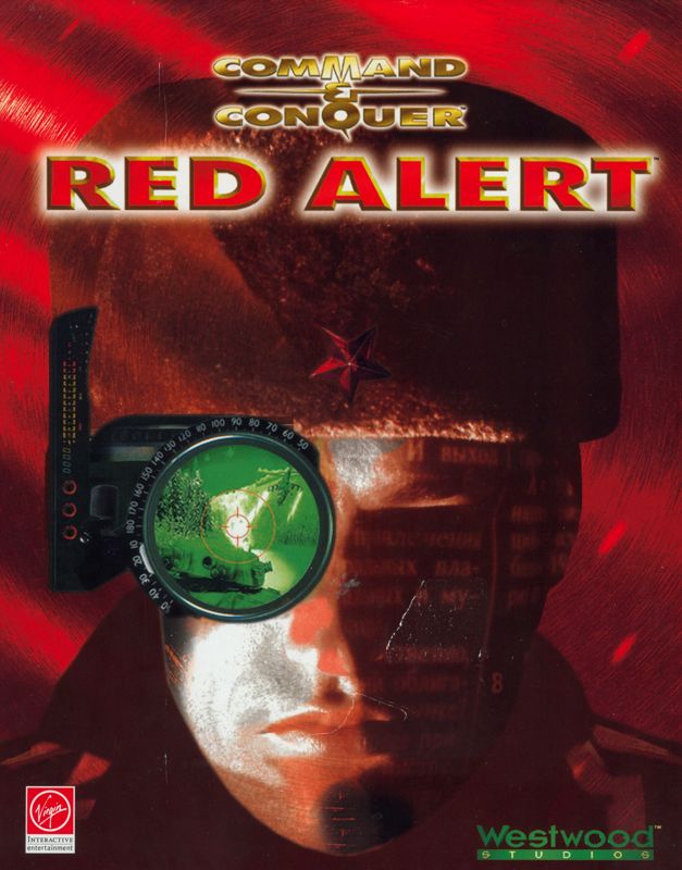 Front Cover for Command & Conquer: Red Alert (DOS and Windows)