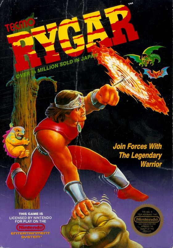 Front Cover for Rygar (NES)