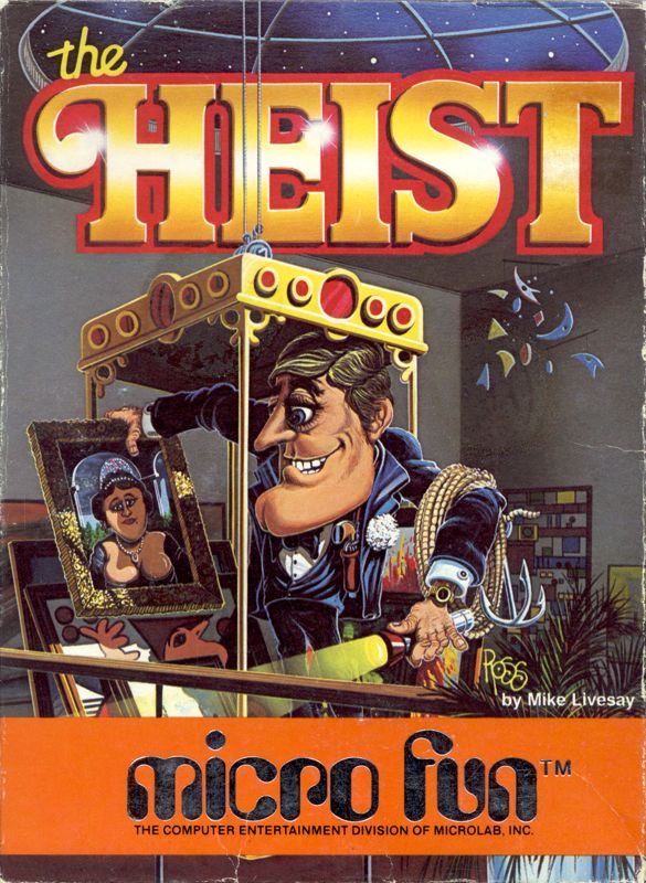 Front Cover for The Heist (ColecoVision)