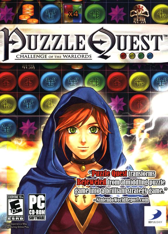 Front Cover for Puzzle Quest: Challenge of the Warlords (Windows)