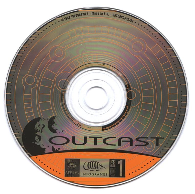 Media for Outcast (Windows): Disc 1/2