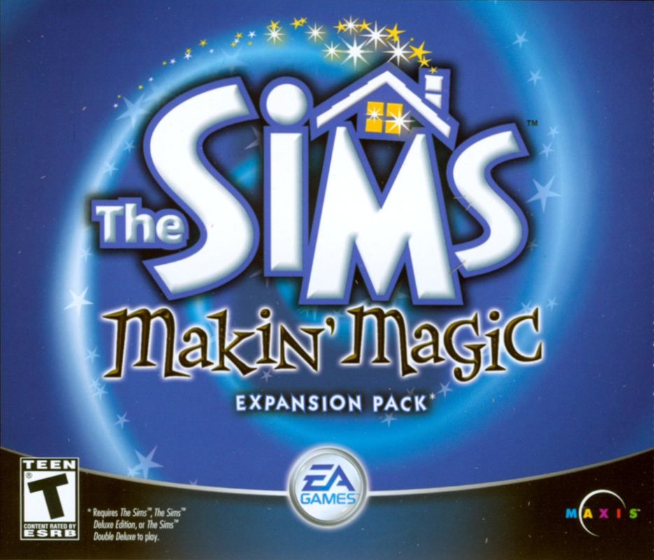 Other for The Sims: Makin' Magic (Windows): Jewel Case - Front