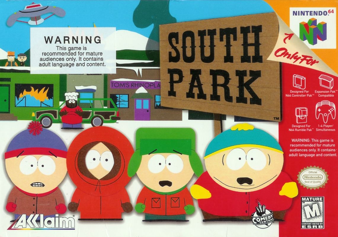 Front Cover for South Park (Nintendo 64)