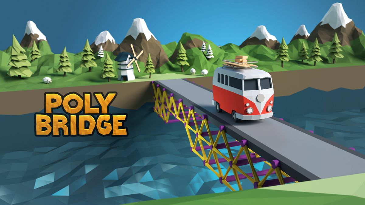 Front Cover for Poly Bridge (Nintendo Switch) (download release): 2nd version