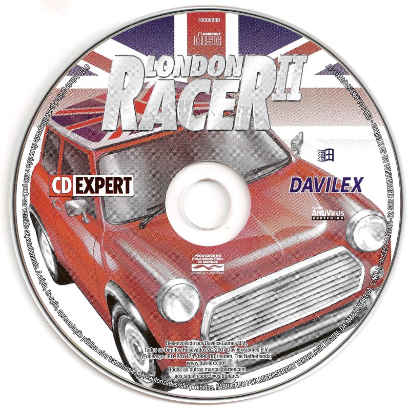 Media for London Racer II (Windows) (GAMEinBOX year 2 - number 2 covermount)