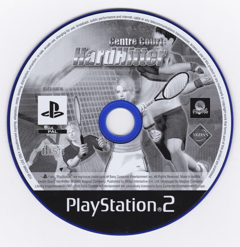 Media for Centre Court: Hardhitter (PlayStation 2)