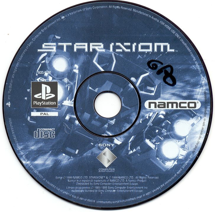 Media for Star Ixiom (PlayStation)