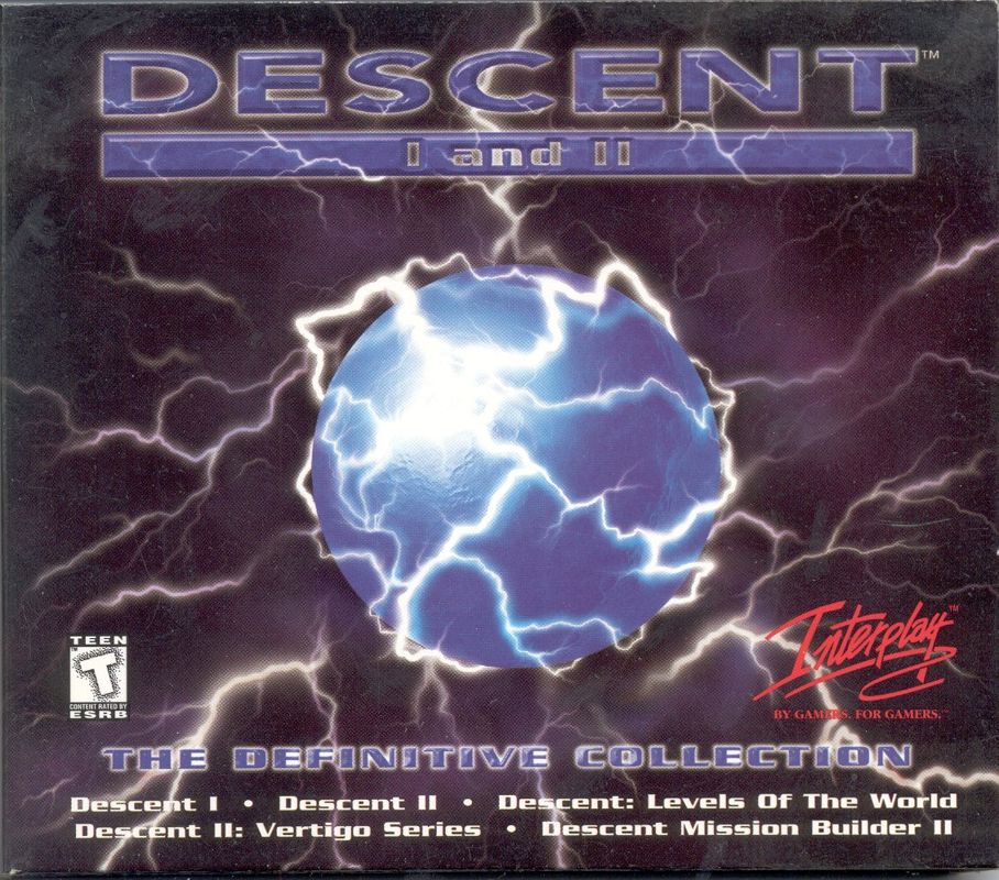 Front Cover for Descent I and II: The Definitive Collection (DOS)