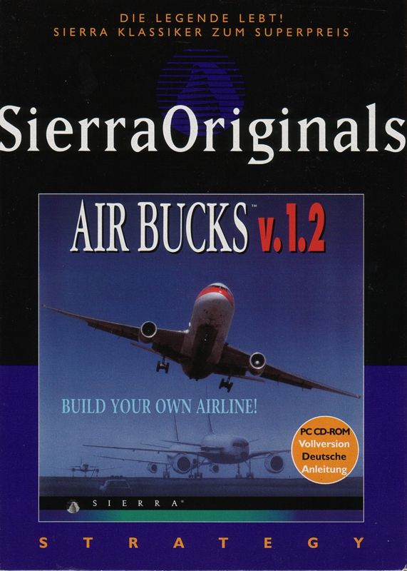 Front Cover for Air Bucks (DOS) ("Sierra Originals" Budget Release (v1.2))