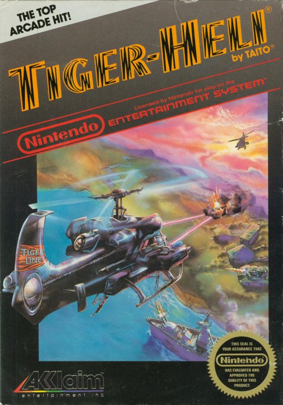 Front Cover for Tiger-Heli (NES)