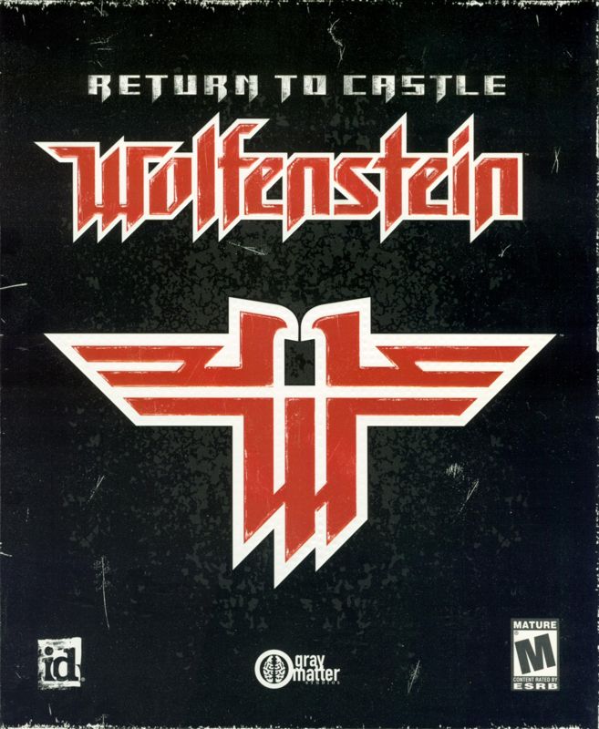 Front Cover for Return to Castle Wolfenstein (Windows)