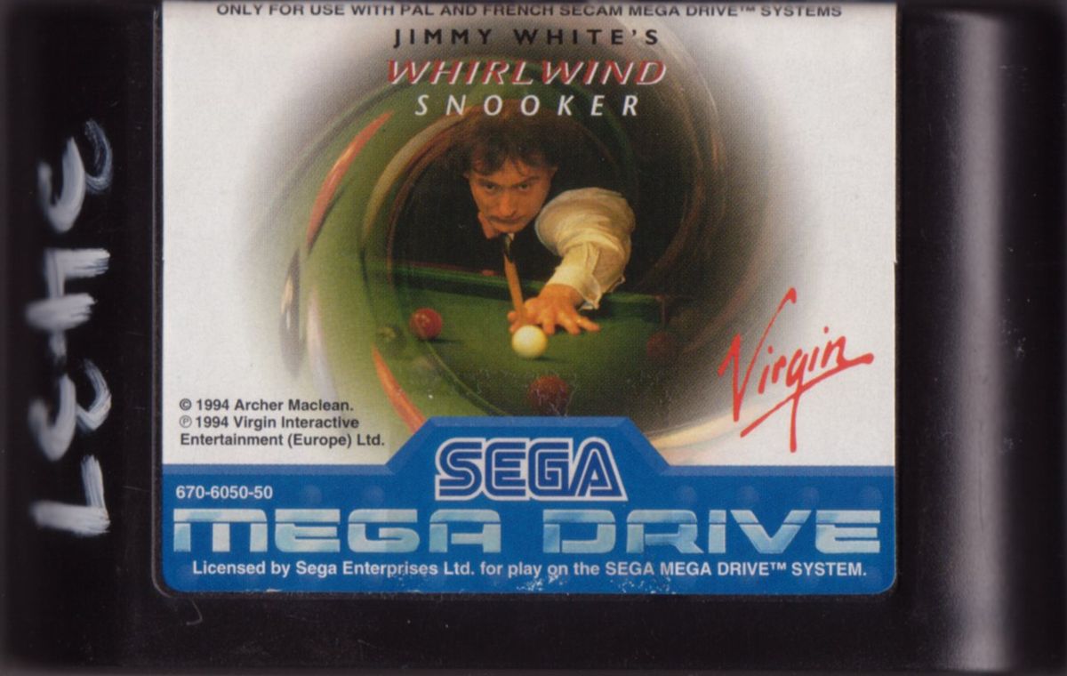 Media for Jimmy White's 'Whirlwind' Snooker (Genesis)