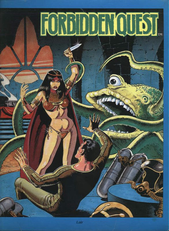 Front Cover for Forbidden Quest (Atari ST)