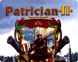 Front Cover for Patrician II: Quest for Power (Windows) (GameTap download release)