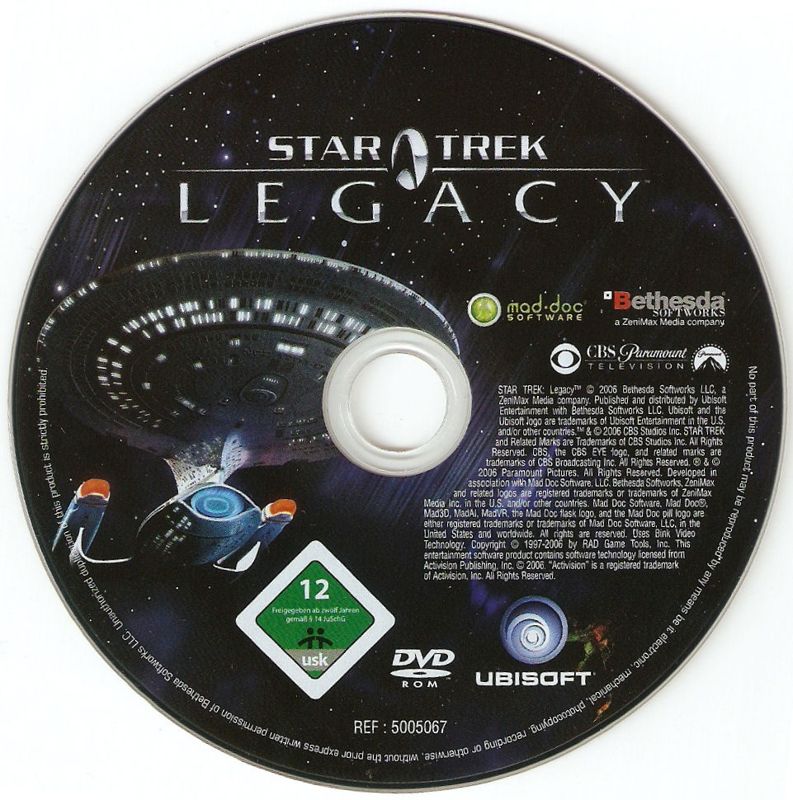 Media for Star Trek: Legacy (Windows)