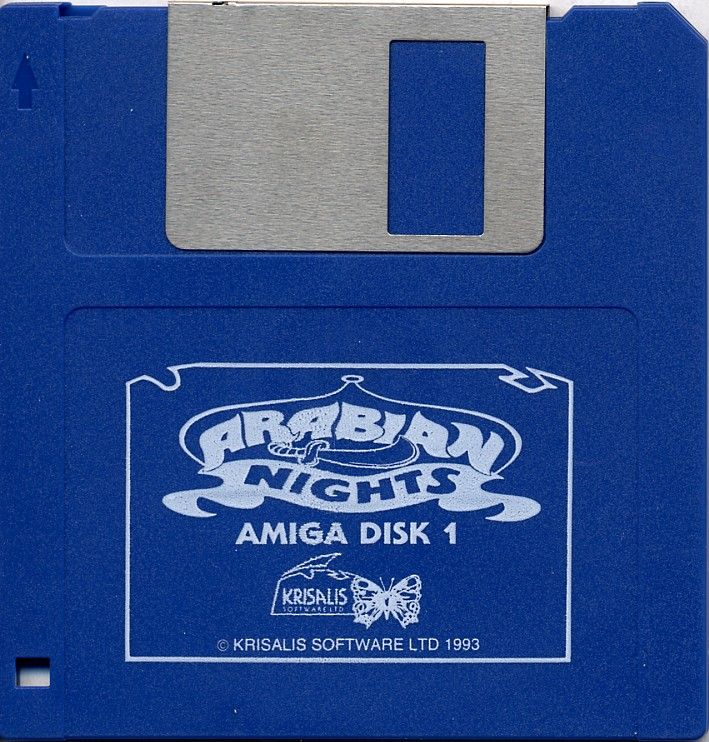 Media for Arabian Nights (Amiga): Disk 1/2
