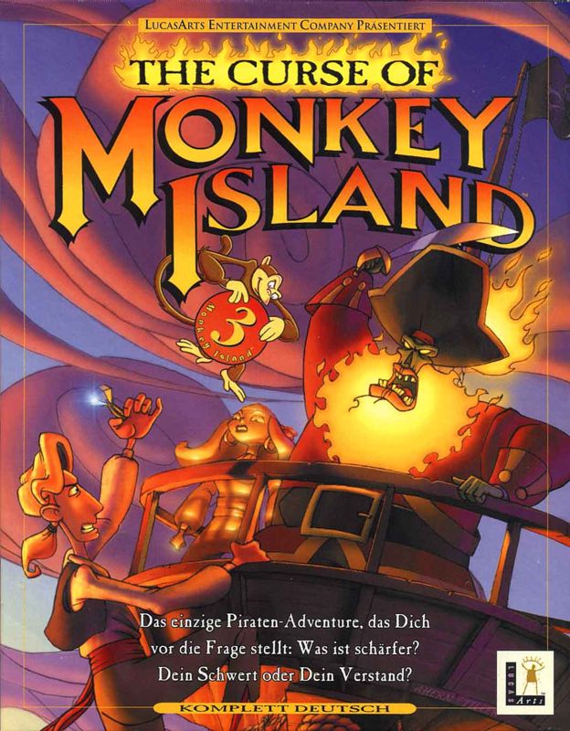 Front Cover for The Curse of Monkey Island (Windows)