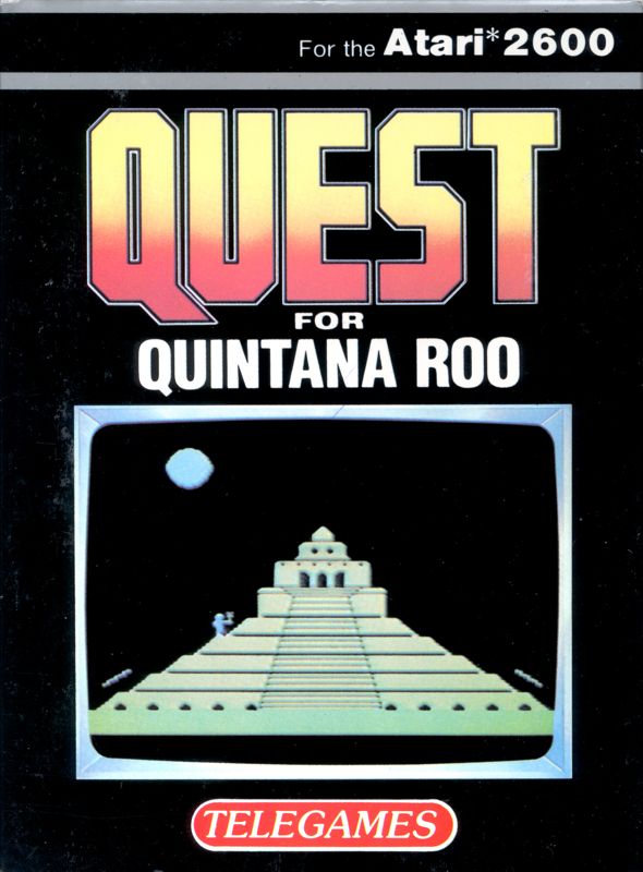 Front Cover for Quest for Quintana Roo (Atari 2600) (Telegames Release)