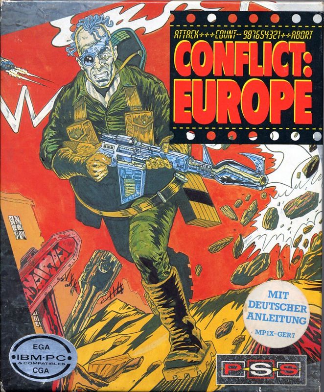 Front Cover for Conflict: Europe (DOS)