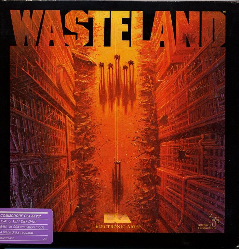 Front Cover for Wasteland (Commodore 64)