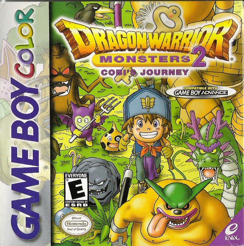 Front Cover for Dragon Warrior Monsters 2: Cobi's Journey (Game Boy Color)