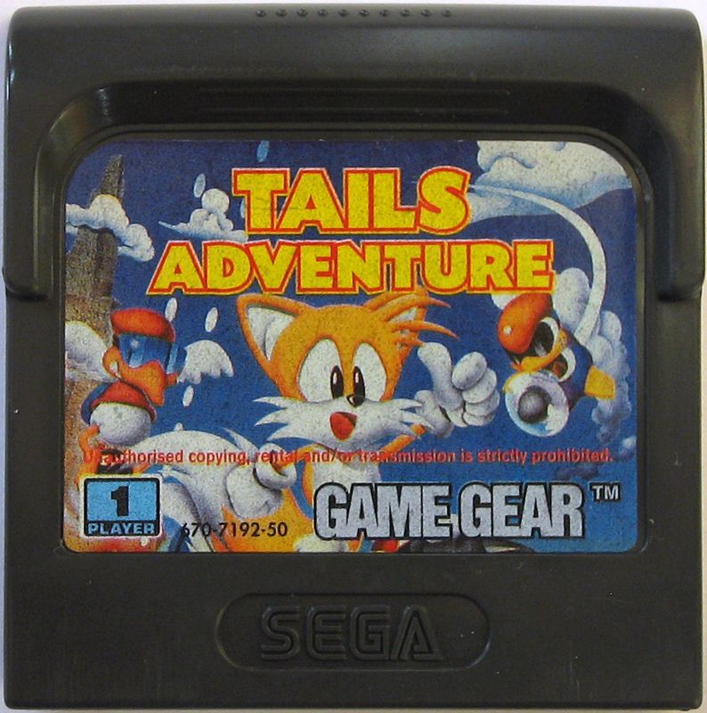 Media for Tails Adventure (Game Gear)