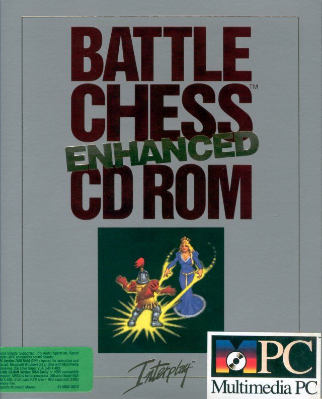 Front Cover for Battle Chess: Enhanced CD-ROM (DOS and Windows 3.x)