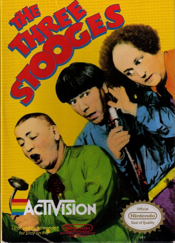 Front Cover for The Three Stooges (NES)