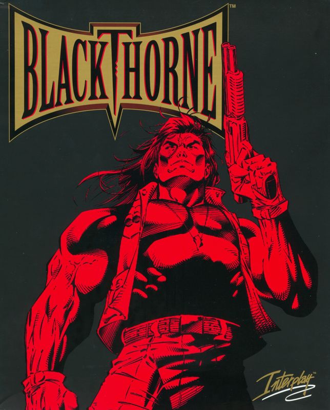 Front Cover for Blackthorne (DOS)