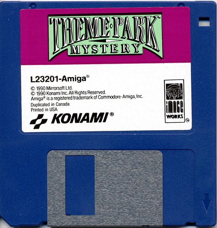 Media for Theme Park Mystery (Amiga)