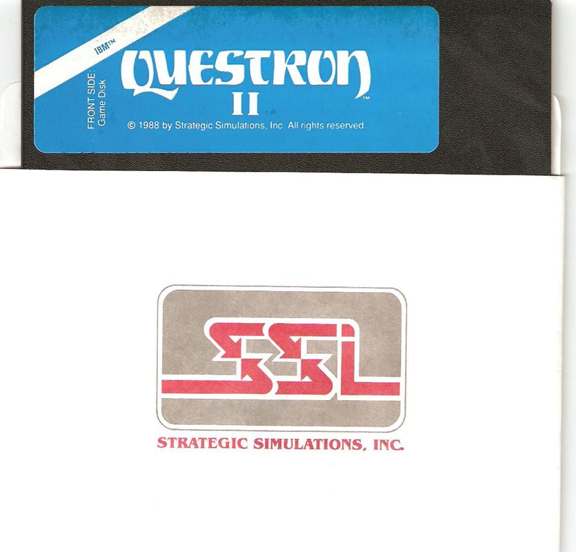 Media for Questron II (DOS): 5.25" Disk 1