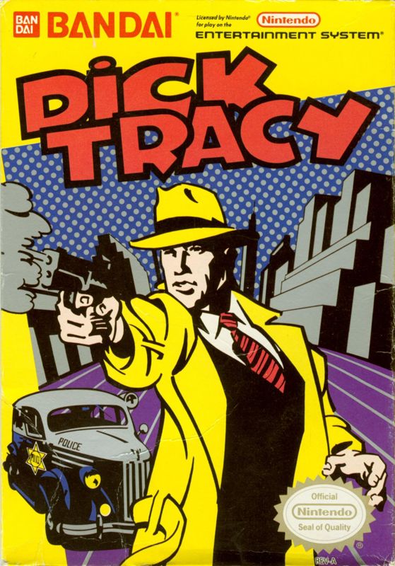 Front Cover for Dick Tracy (NES)