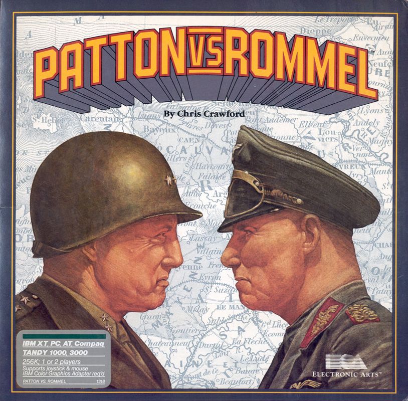 Front Cover for Patton vs Rommel (DOS)