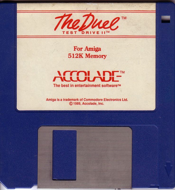 Media for The Duel: Test Drive II (Amiga)