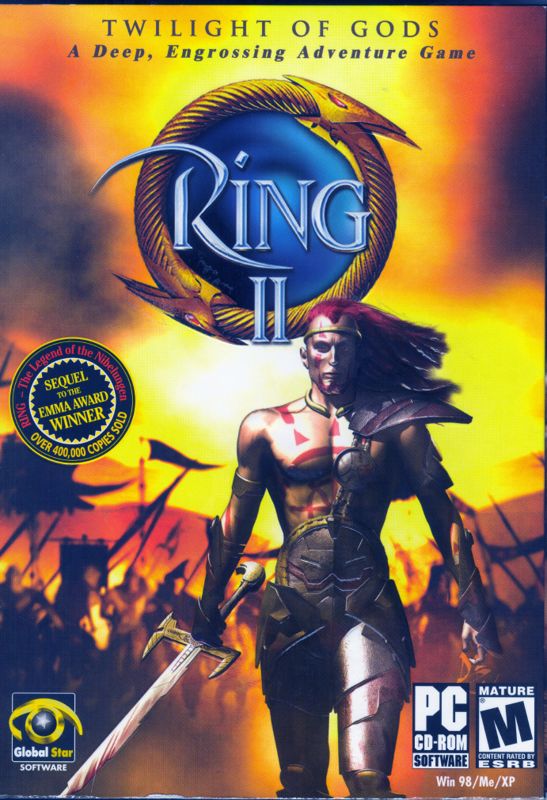 Front Cover for Ring II: Twilight of the Gods (Windows)