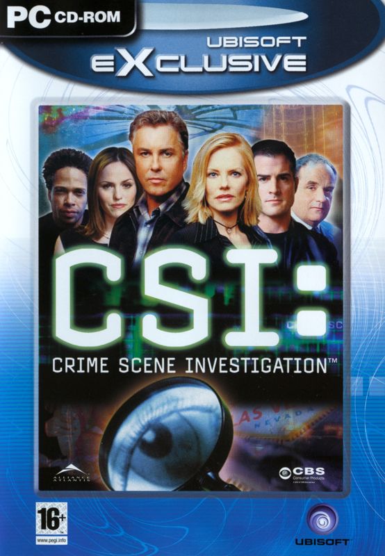 Front Cover for CSI: Crime Scene Investigation (Windows) (Ubisoft eXclusive release)