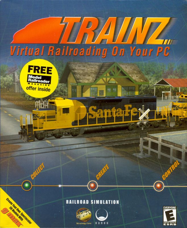 Front Cover for Trainz: Virtual Railroading on your PC (Windows)
