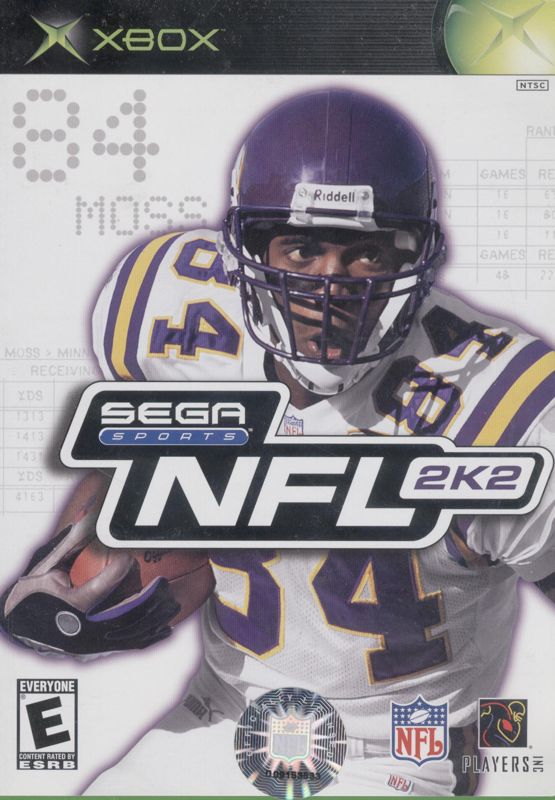 Front Cover for NFL 2K2 (Xbox)