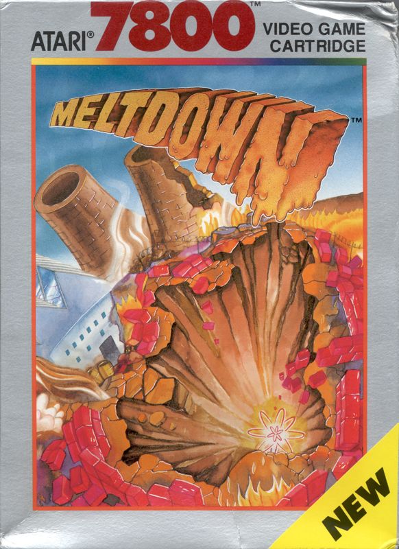 Front Cover for Meltdown (Atari 7800)
