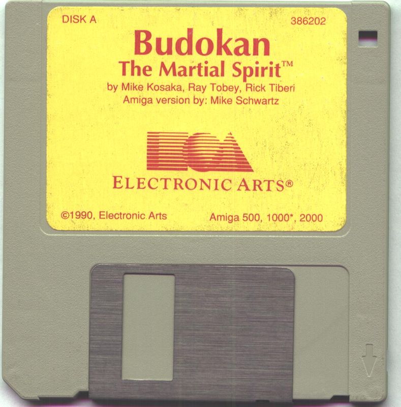 Media for Budokan: The Martial Spirit (Amiga): Disk 1/2