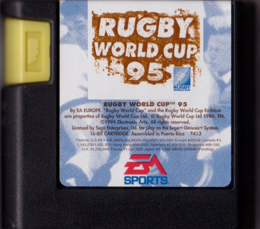 Media for Rugby World Cup 95 (Genesis)
