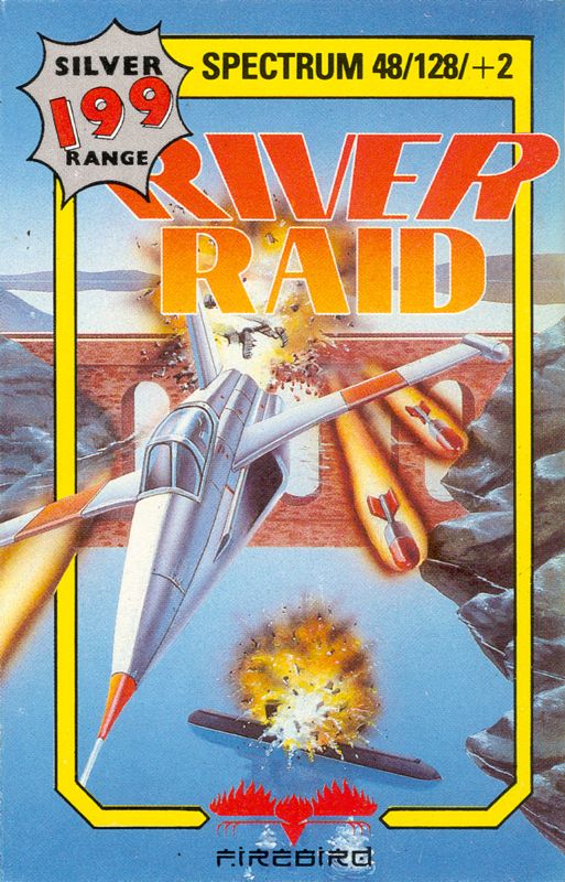 Front Cover for River Raid (ZX Spectrum) (Budget release)