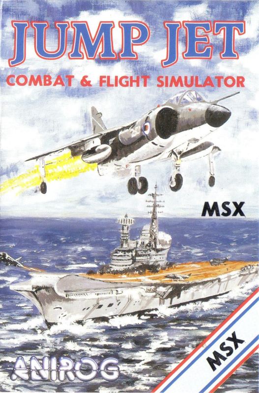 Front Cover for Harrier Mission (MSX)