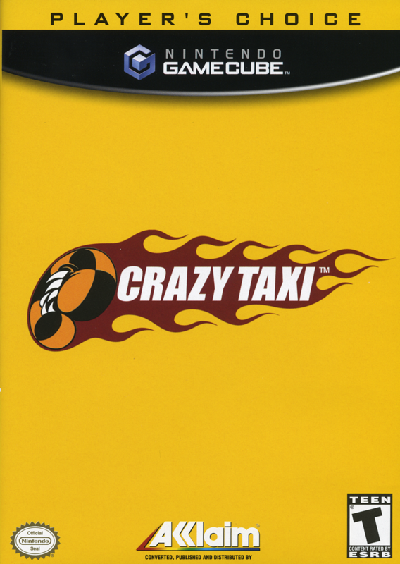 Front Cover for Crazy Taxi (GameCube) (Player's Choice)