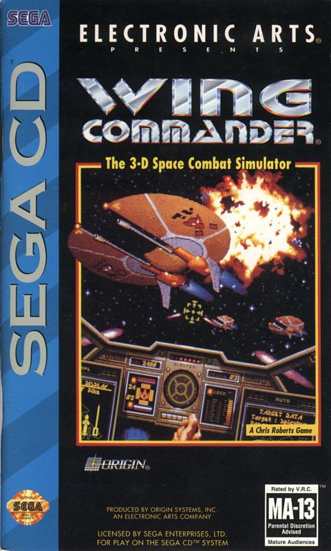 Front Cover for Wing Commander (SEGA CD)