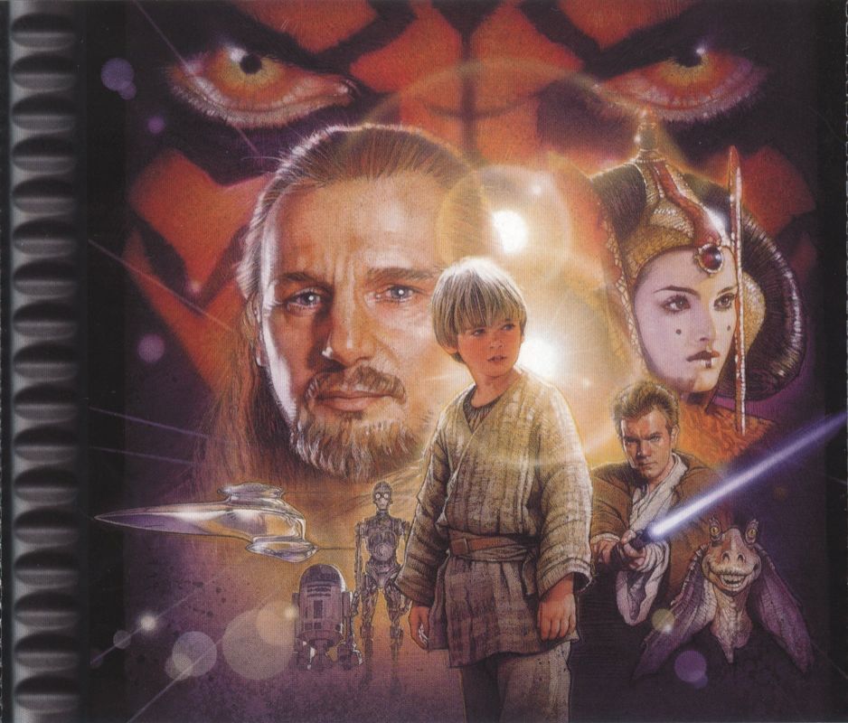 Inside Cover for Star Wars: Episode I - The Phantom Menace (PlayStation): Back